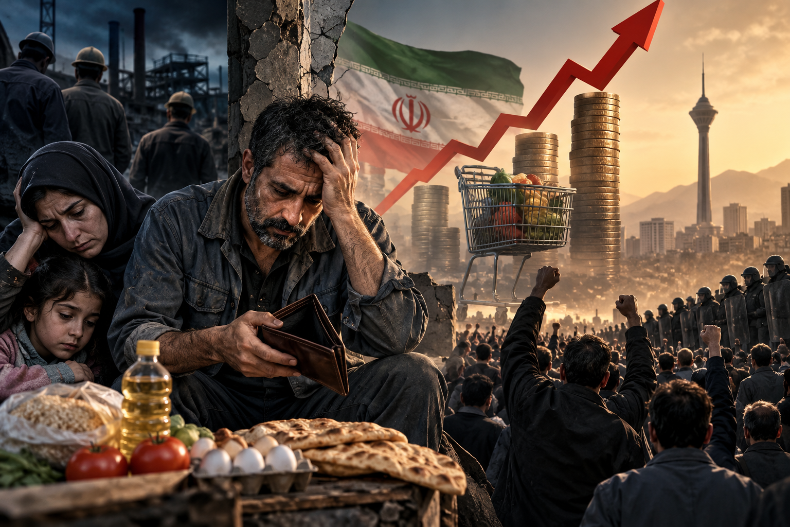 إيران: حين يصبح الراتب عاجزًا عن شراء الحياة