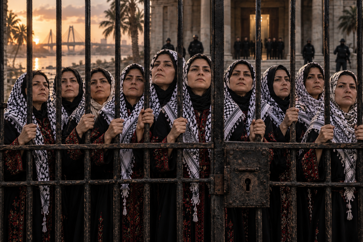 45 عاماً من السجن بحق تسع نساء أحوازيات